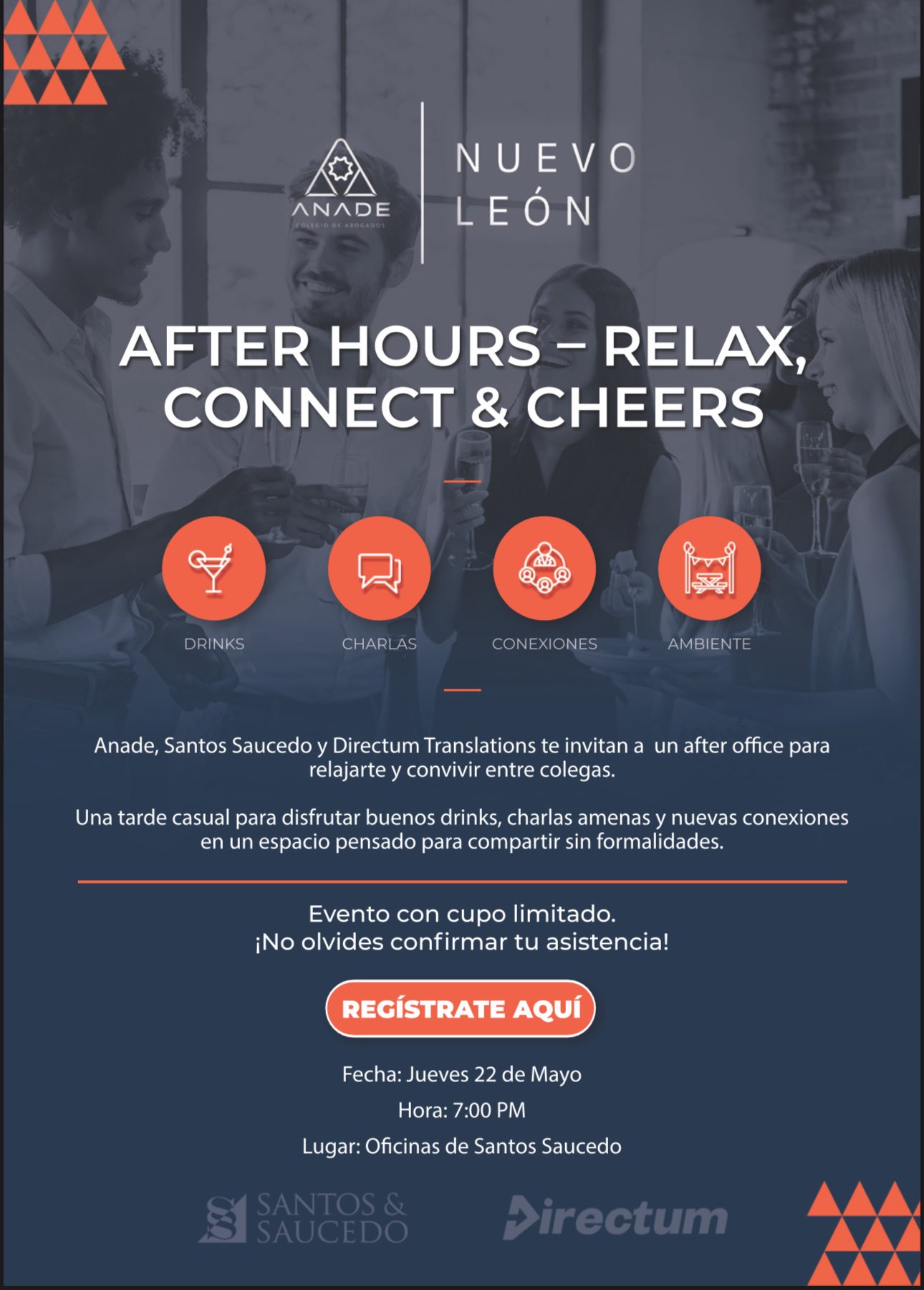 After Hours – Relax, Connect & Cheers