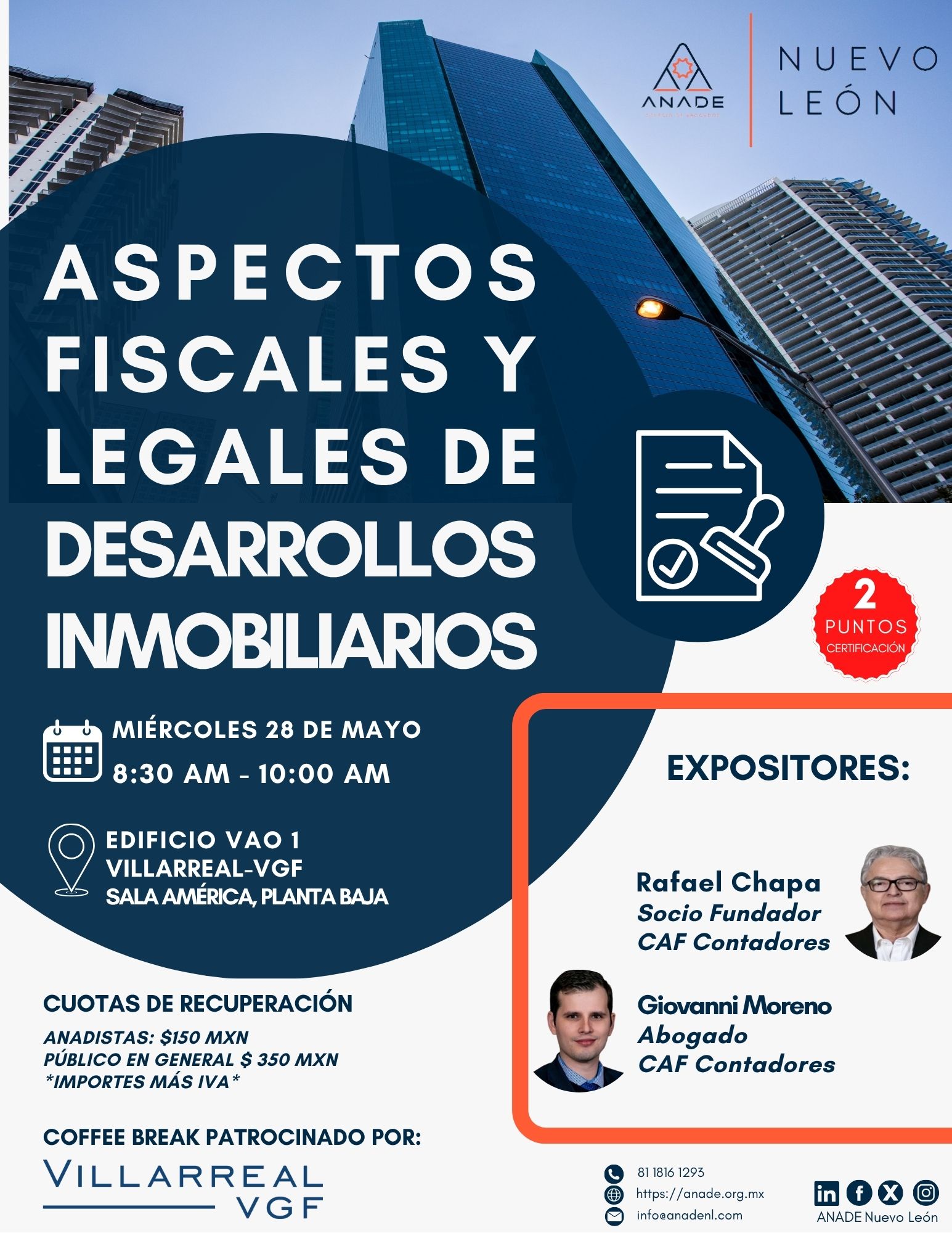 Aspectos Fiscales y Legales de Desarrollos Inmobiliarios